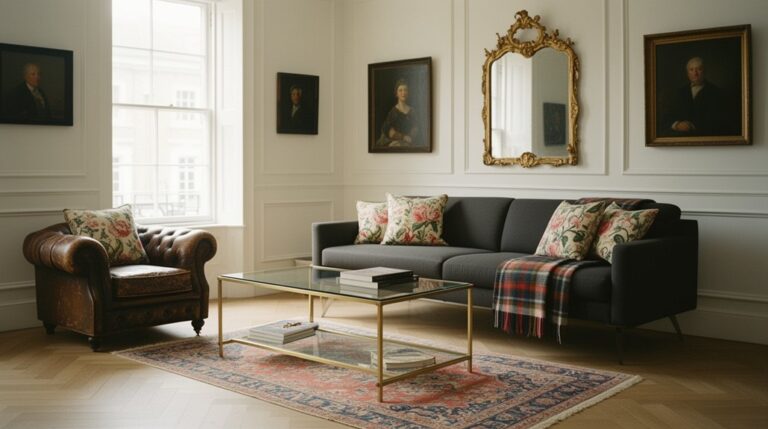 blending vintage british style