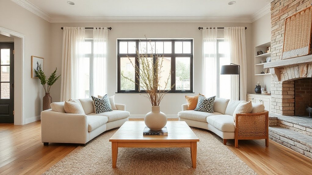 cohesive neutral color selection