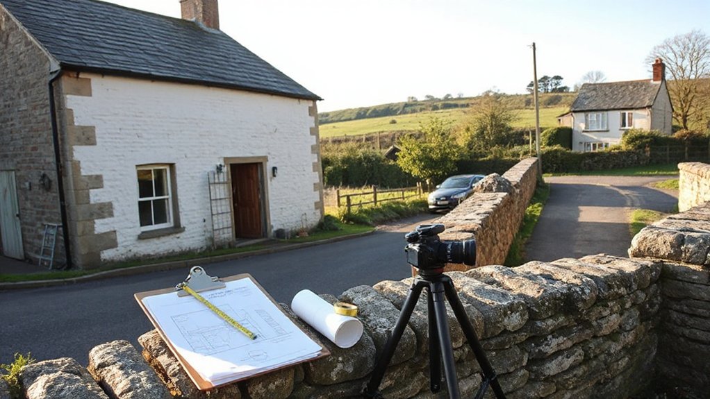 comprehensive heritage building assessment for a rural character Devon cottage