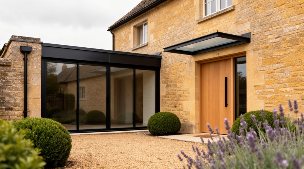contemporary cotswold stone renovation