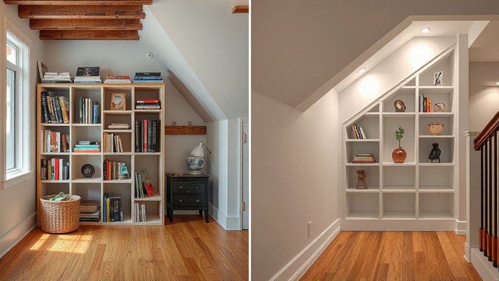diy vs built in bookshelf options