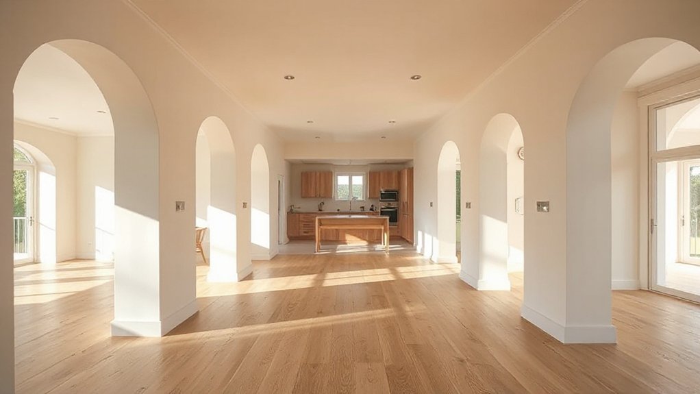 elegant curved architectural detail
