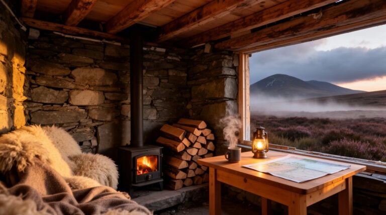highland bothy cozy transformation