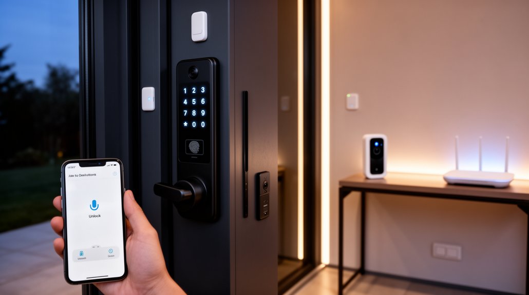 keyless smart home entry