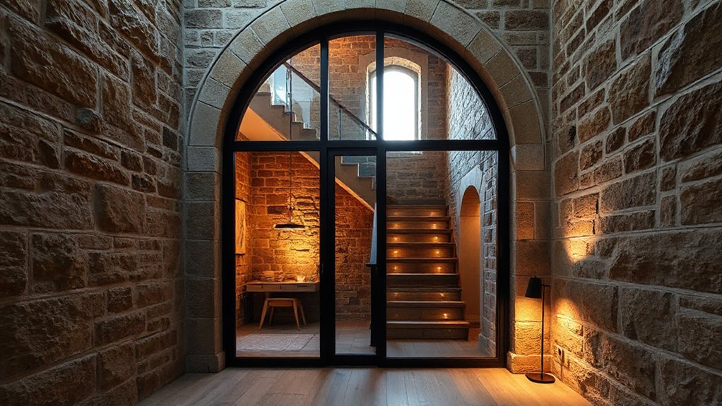 layered lighting enhances historic spaces