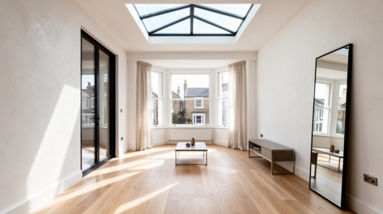 maximize sunlight in narrow home
