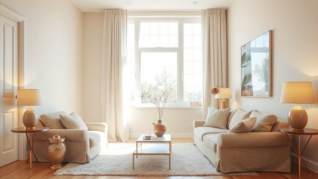 mirror placement enhances daylight