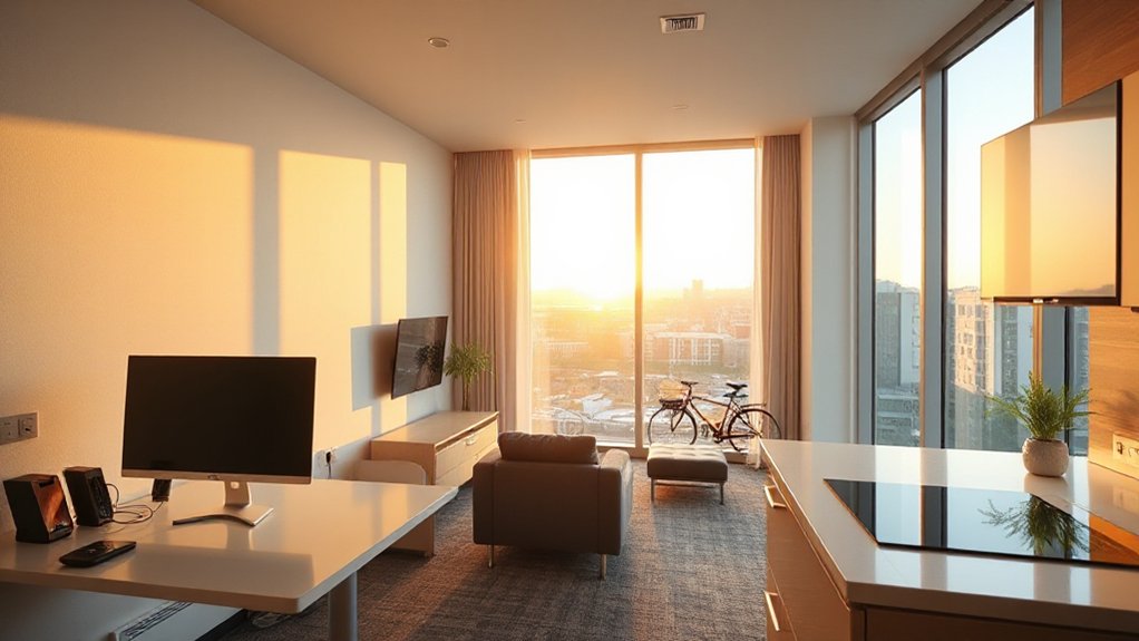 modern connected student accommodations