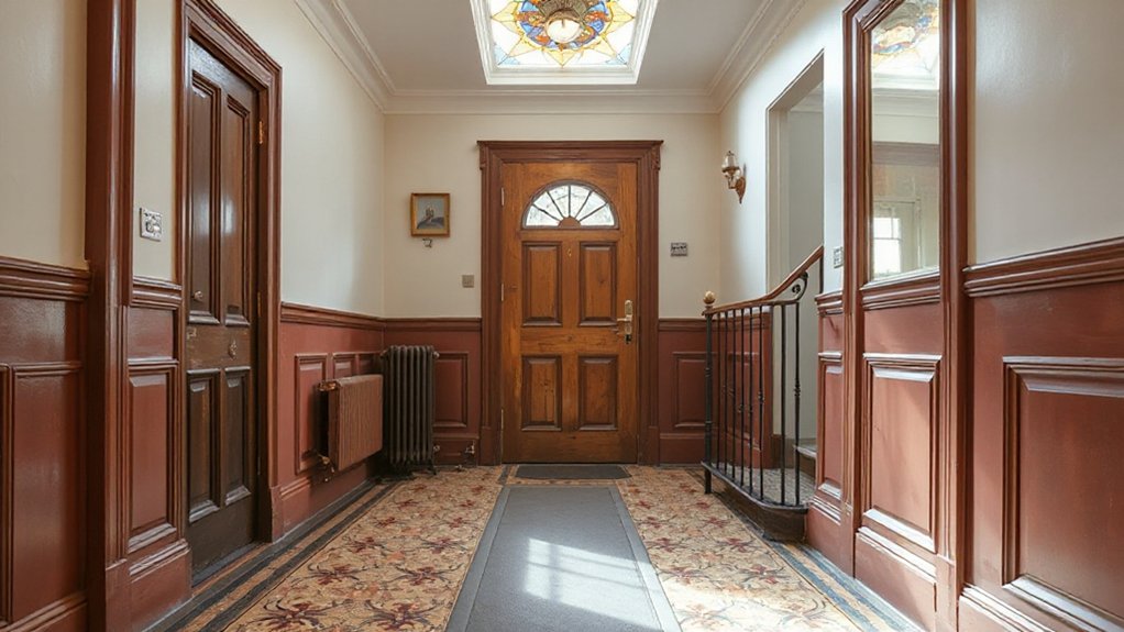 modern durable hallway materials
