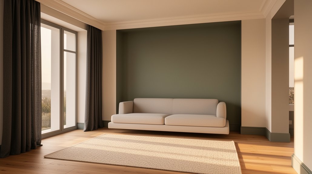 optimal living room color palette