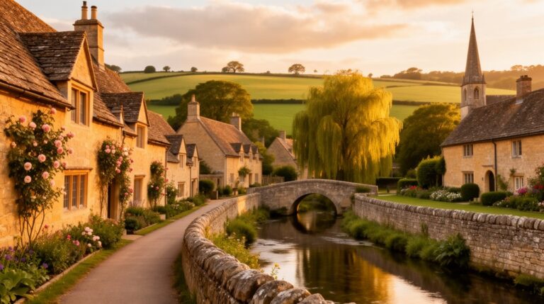 quiet cotswolds retirement villages