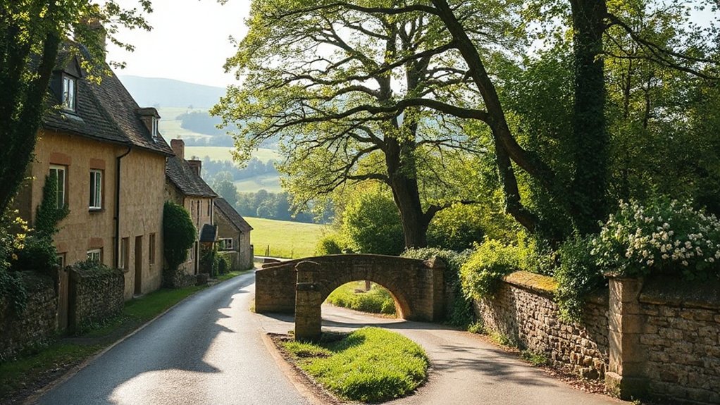 quiet village scenic retreats