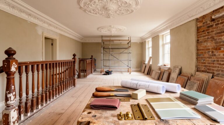 restoration plan for victorian townhouse
