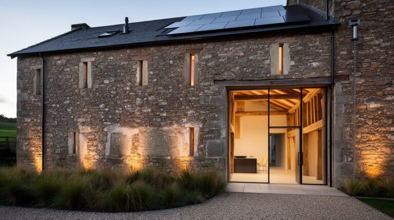 restoring historic fortified house