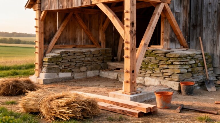 restoring rural barn structures