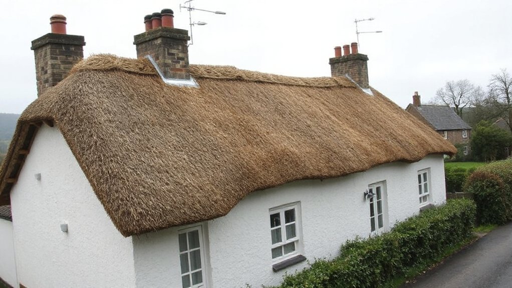 roof chimney thatch maintenance