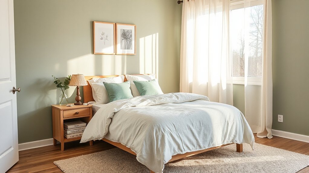 sage green calm palette