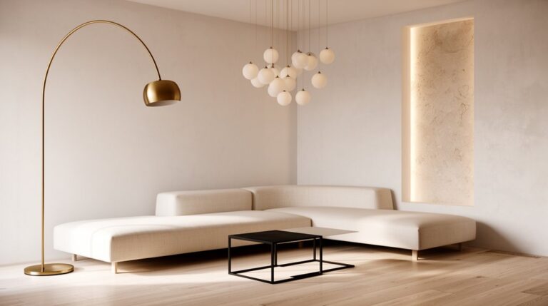 sculptural lighting minimalist integration