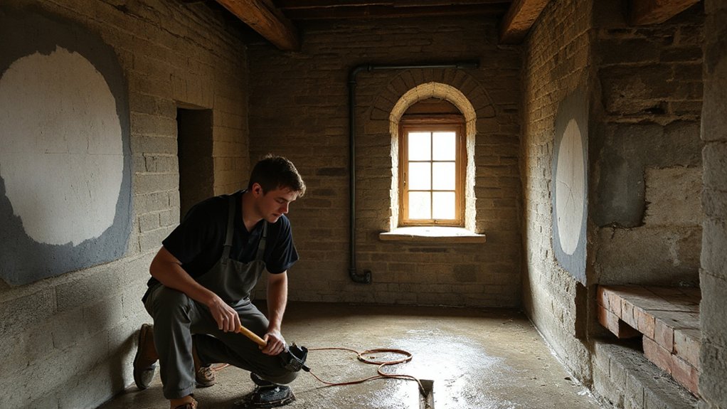 seal joints improve drainage