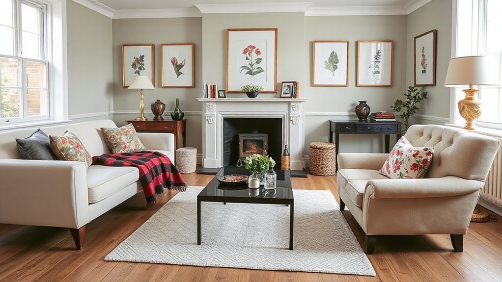 simple cohesive room design