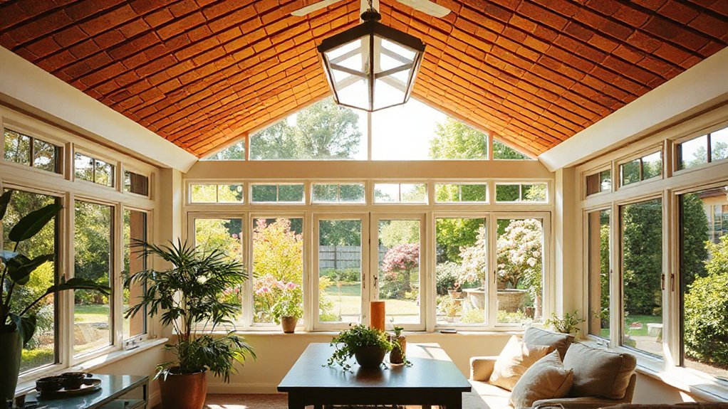 tiled roofs reduce glare