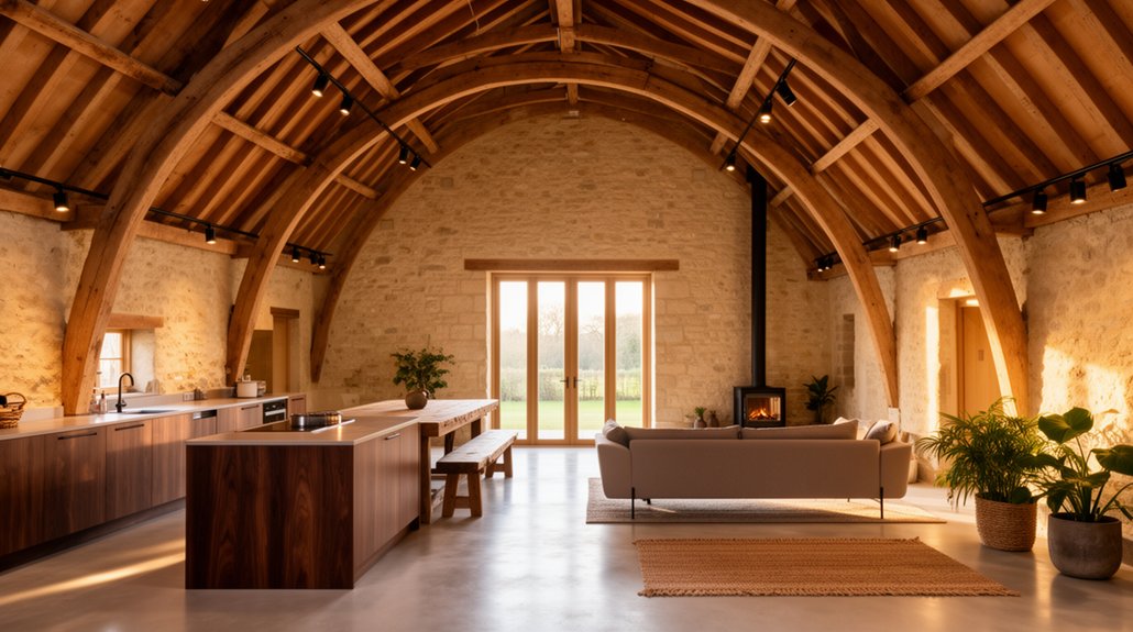 transforming barn into home