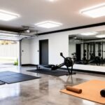 transforming garage into gym