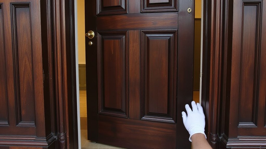 victorian door draught proofing techniques