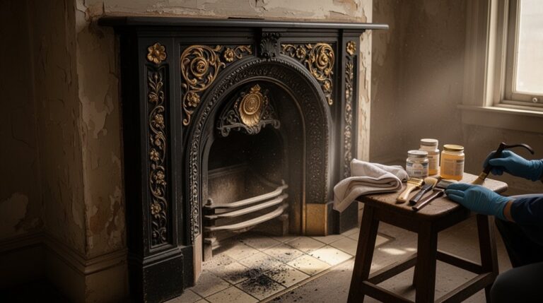 victorian fireplace restoration techniques