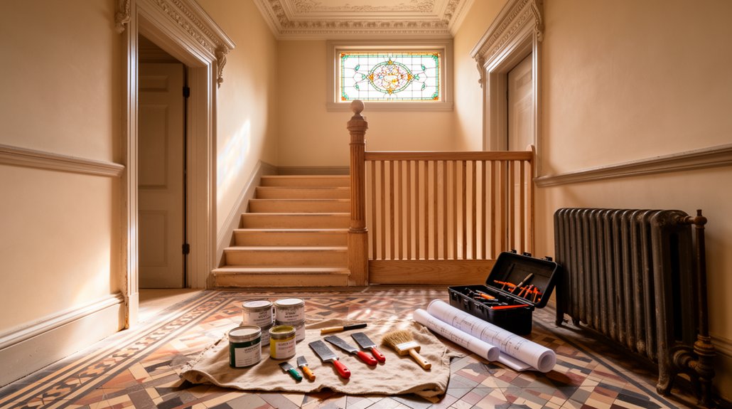 victorian town house restoration