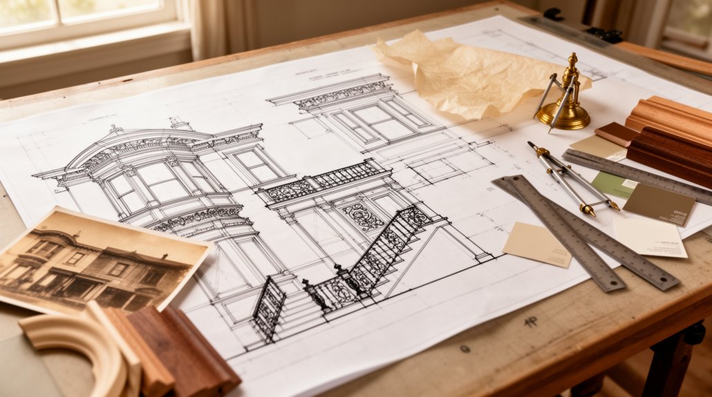 victorian townhouse restoration plan