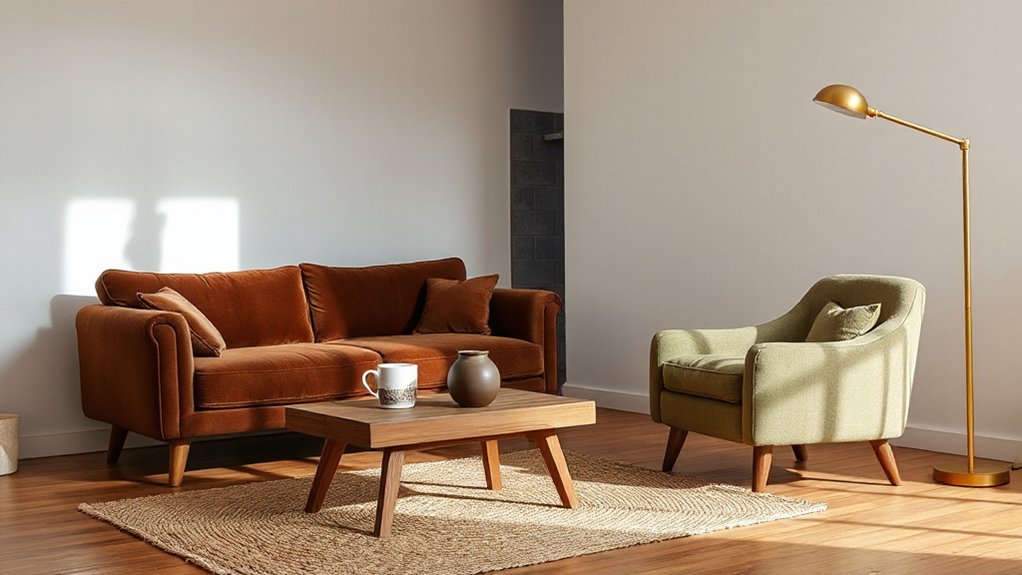 warm natural earthy tones